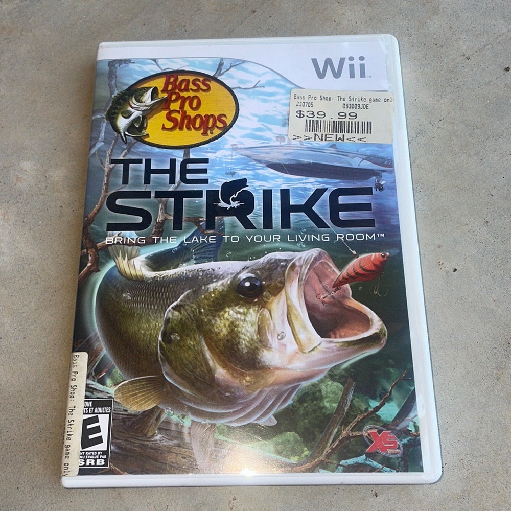 Nintendo Wii Bass Pro Shops game